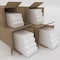 Ekena Millwork 48H x 1T Adjustable PVC Slat Wall Panel Kit w/ 3W Slats, Unfinished contains 15 Slats SWP60X48X1000UN - alternate 3